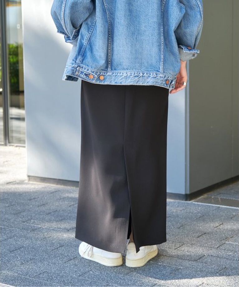 Spick and Span「《追加》イージーIラインスカート」|スカート|