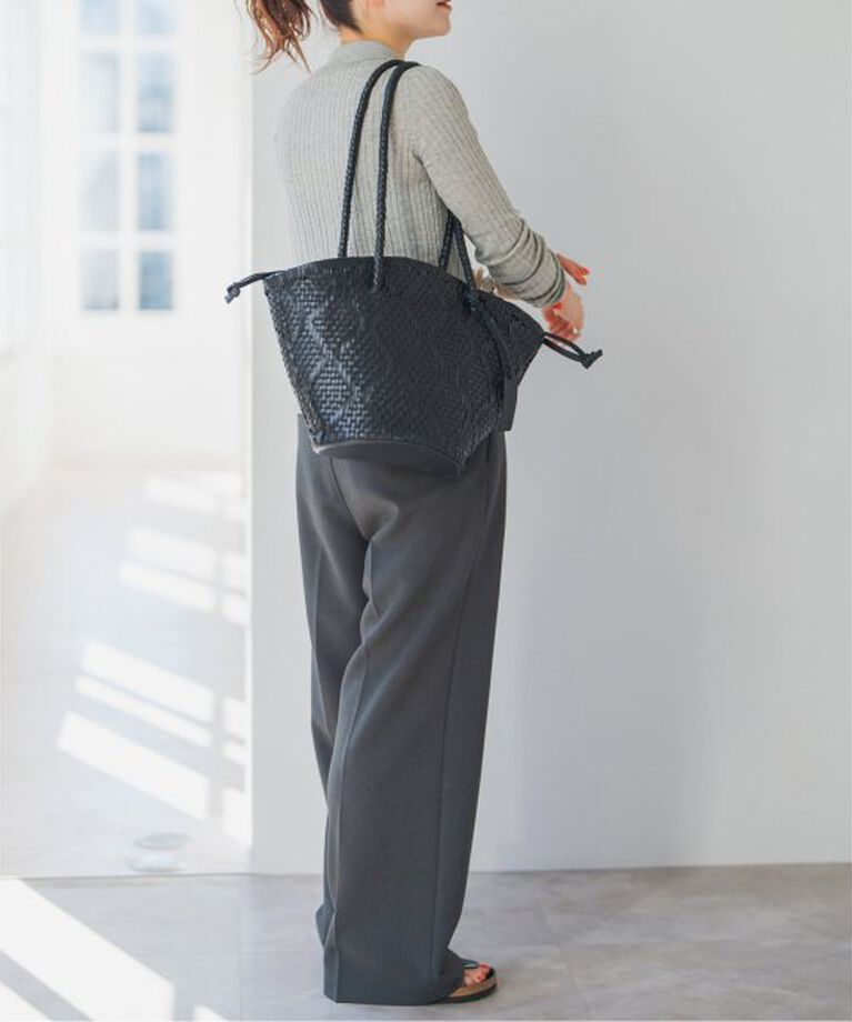 Spick and Span「手洗い可 / シアーポロシャツニットプルオーバー」|ニット・セーター|