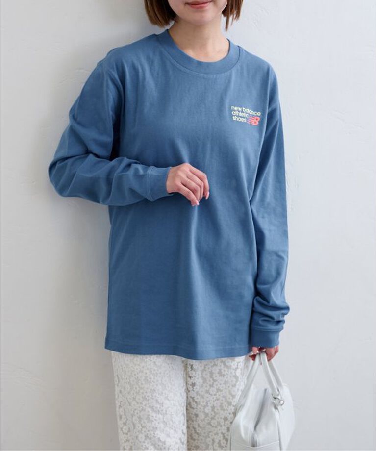 U by SPICK&SPAN「New Balance/ ニューバランス Athletics バックロゴ ロングスリーブT」|Tシャツ・カットソー|ブルー A