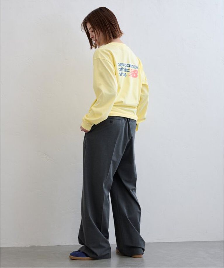 U by SPICK&SPAN「New Balance/ ニューバランス Athletics バックロゴ ロングスリーブT」|Tシャツ・カットソー|