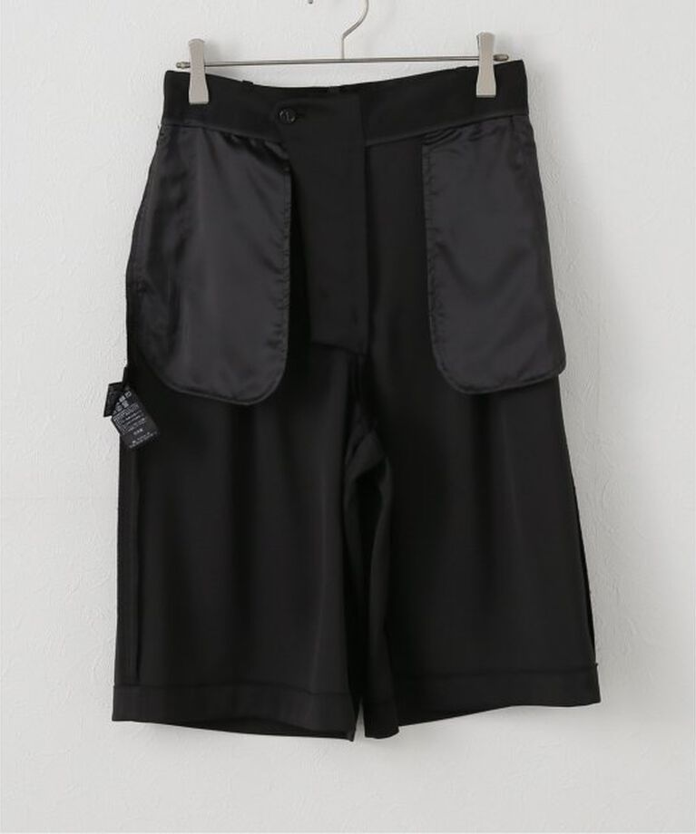 Spick and Span「サテンハーフパンツ」|スラックス|