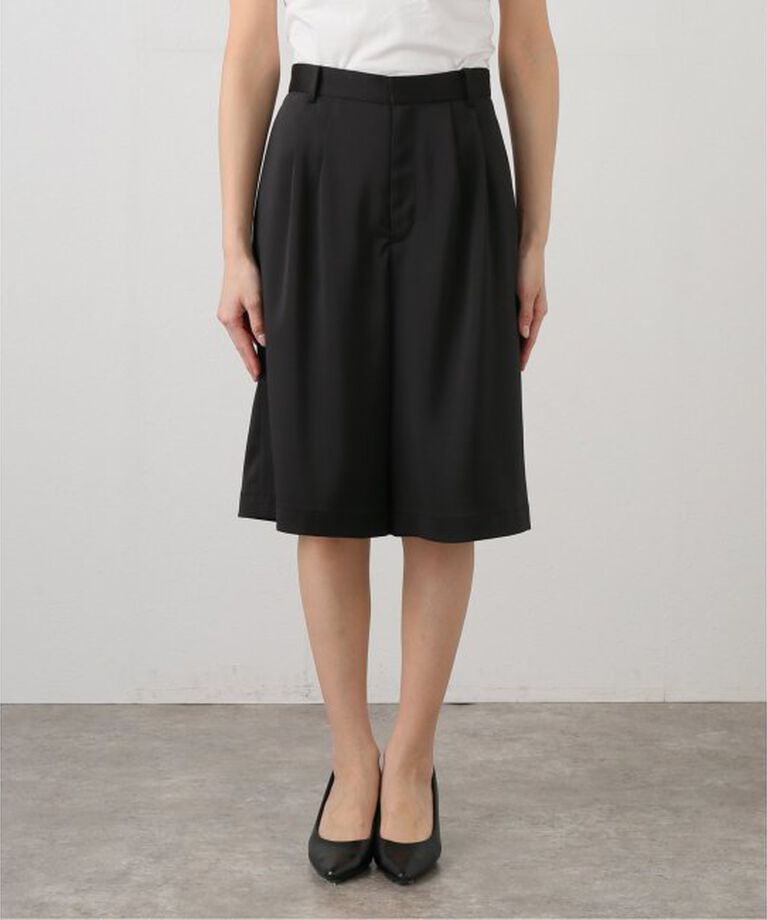 Spick and Span「サテンハーフパンツ」|スラックス|