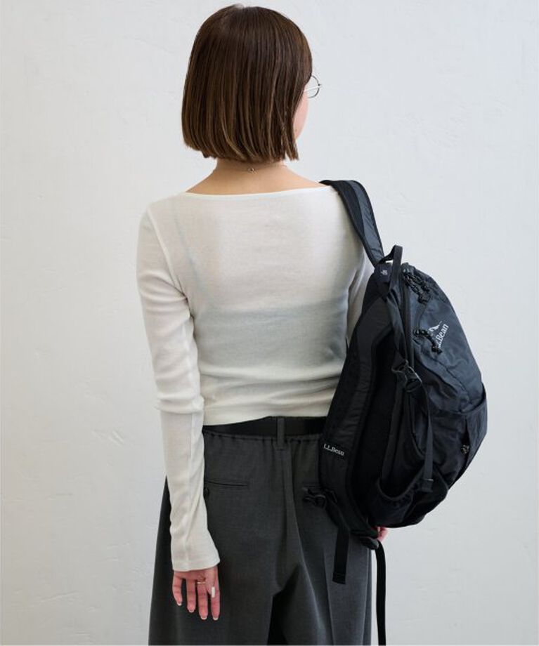 U by SPICK&SPAN「《追加2》シフォンテレコカットトップス」|Tシャツ・カットソー|