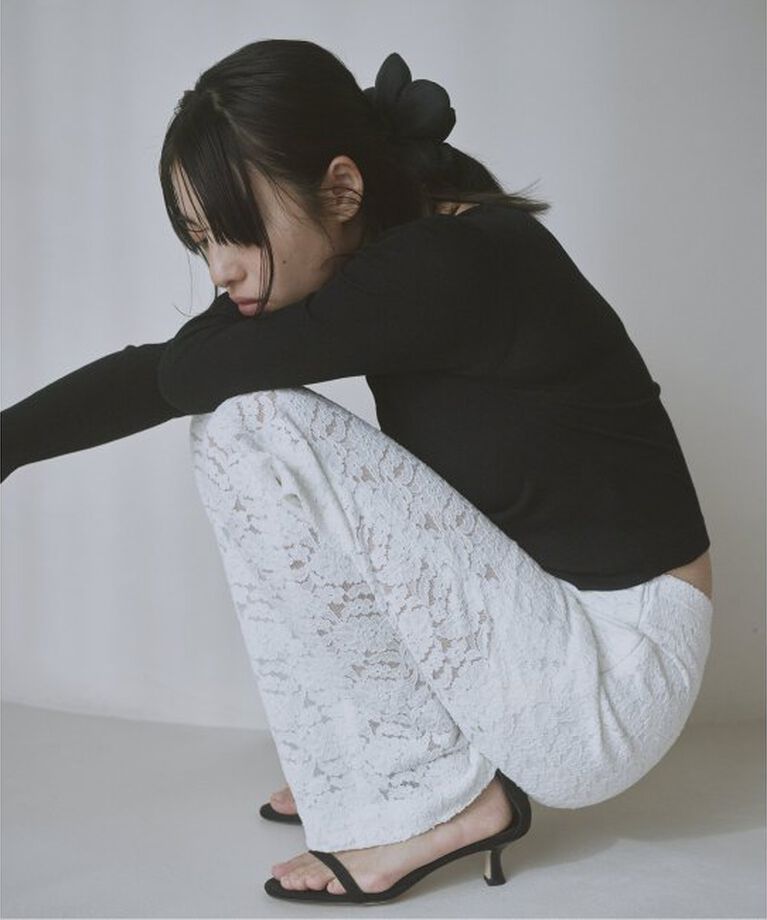 U by SPICK&SPAN「《追加2》シフォンテレコカットトップス」|Tシャツ・カットソー|
