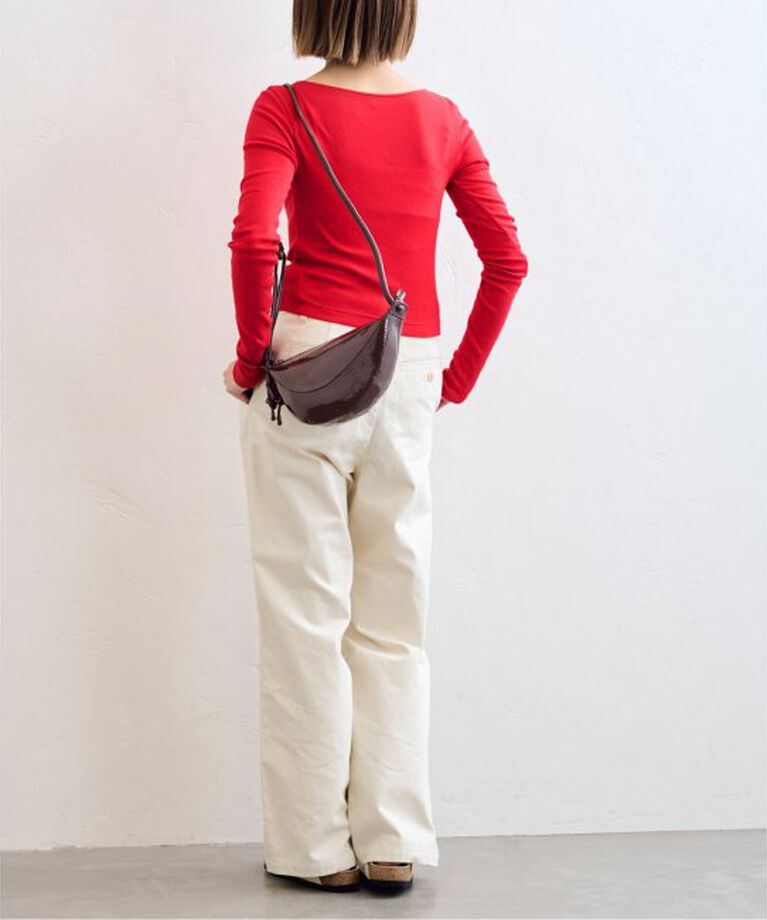 U by SPICK&SPAN「《追加2》シフォンテレコカットトップス」|Tシャツ・カットソー|
