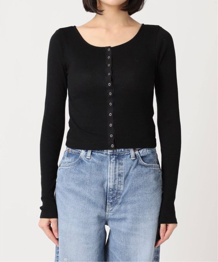 U by SPICK&SPAN「《追加2》シフォンテレコカットトップス」|Tシャツ・カットソー|