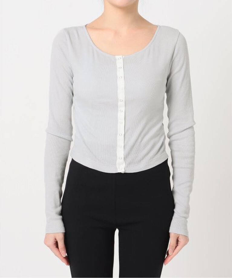 U by SPICK&SPAN「《追加2》シフォンテレコカットトップス」|Tシャツ・カットソー|