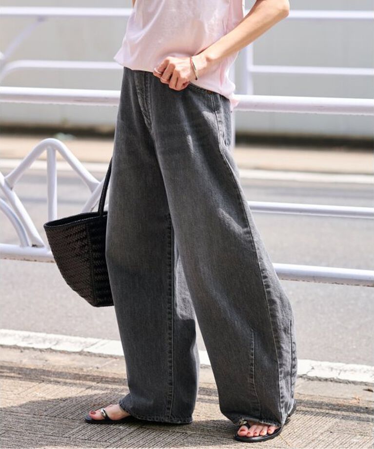 FRAMeWORK「JOHNBULL/ジョンブル 別注デニムバレルパンツ」|デニム|