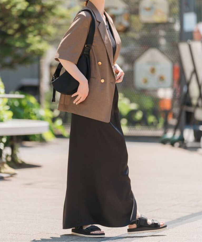 Spick and Span「サテンイージースカート」|スカート|