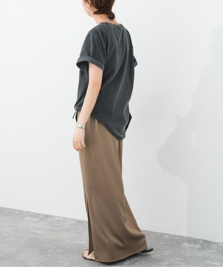 Spick and Span「サテンイージースカート」|スカート|