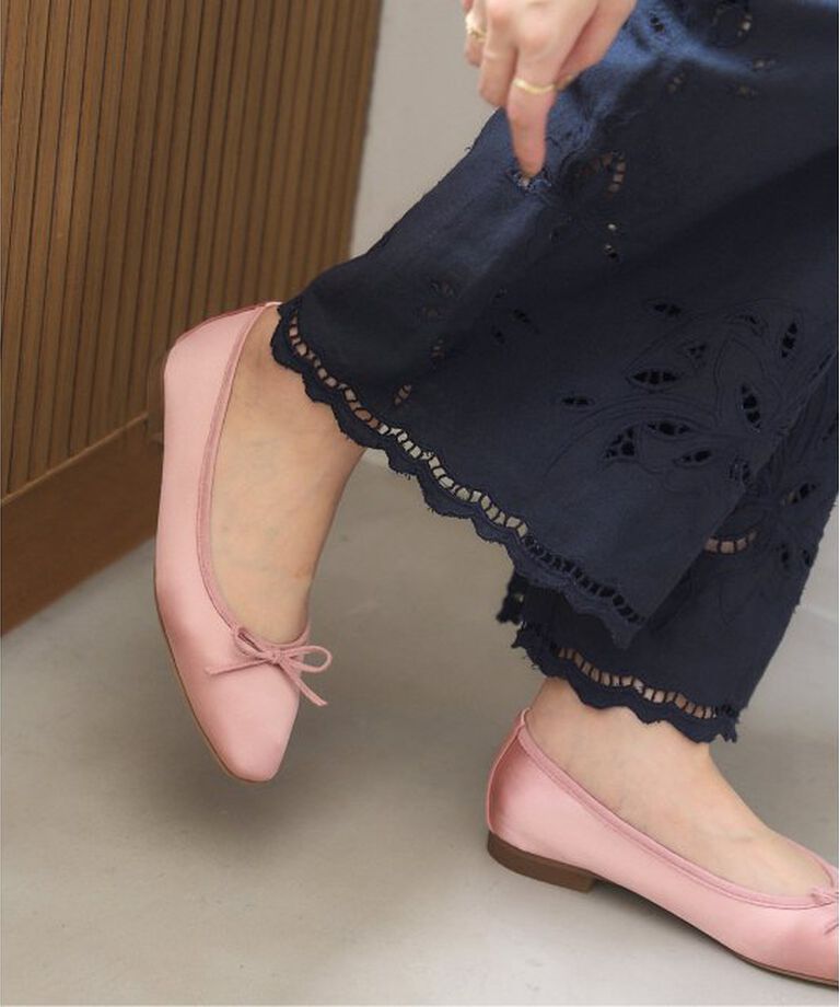  「《追加》フレンチスクエアバレエ」|バレエシューズ|ピンク