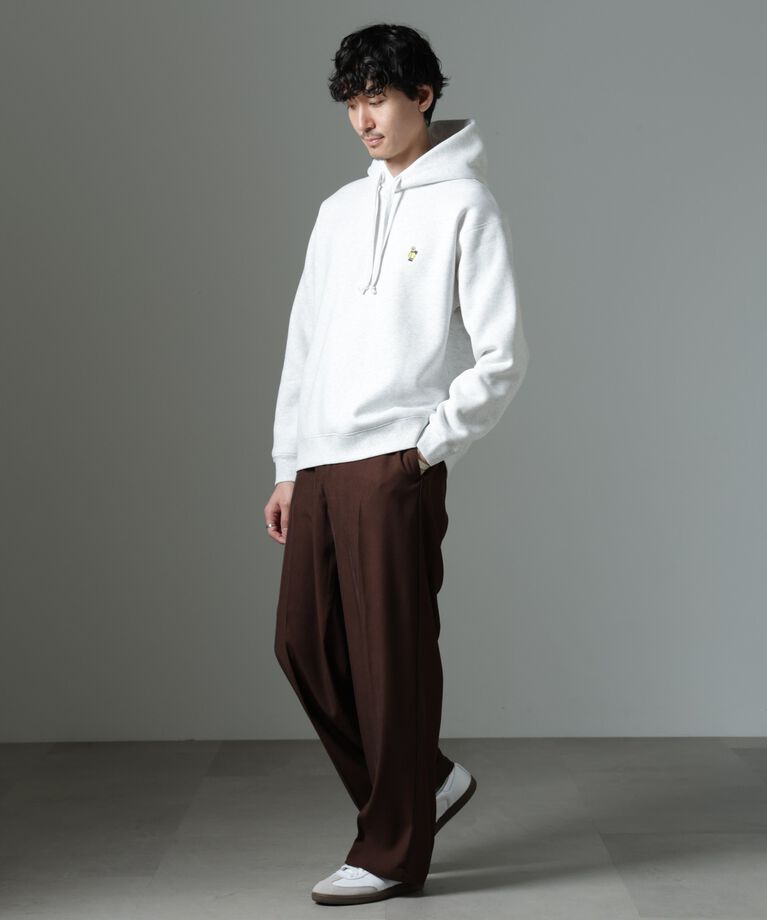 nano･universe「ナノベア 裏起毛フーディー 長袖 2」|Tシャツ・カットソー|