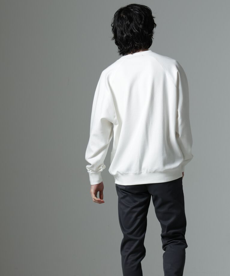 nano･universe「ジャガードポンチクルーネックプルオーバー」|Tシャツ・カットソー|