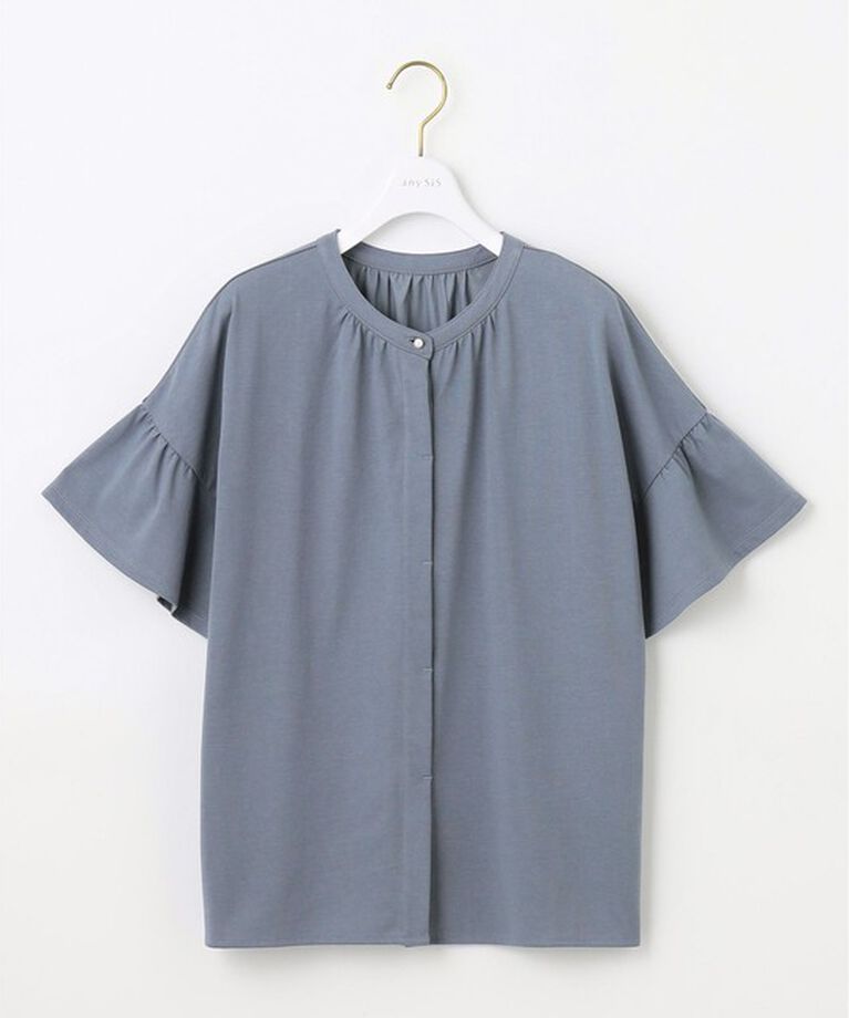 any SiS「【UVケア・接触冷感】汗ジミ防止加工カット ブラウス」|Tシャツ・カットソー|