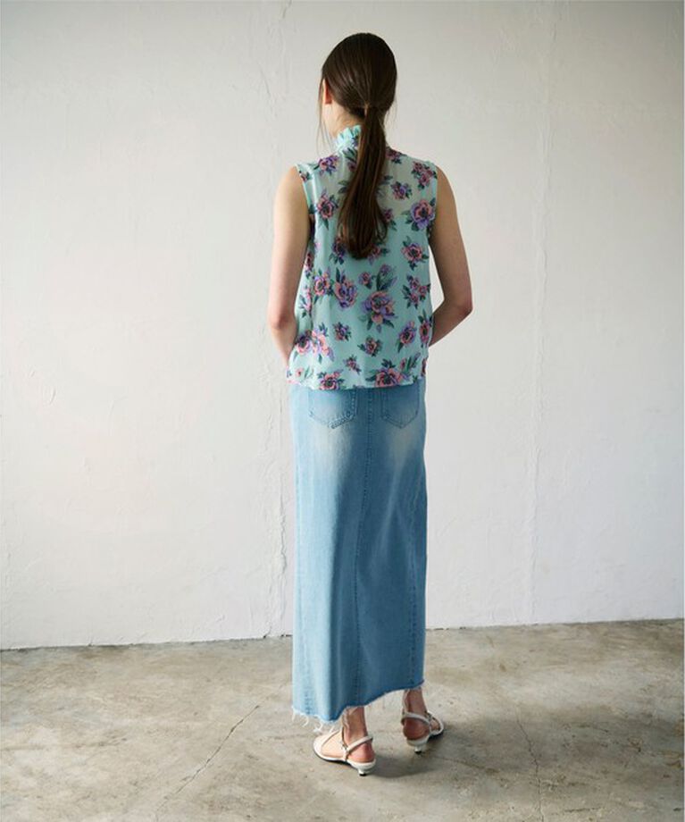 GRACE CONTINENTAL「エスニックフラワー刺繍トップ」|シャツ・ブラウス|