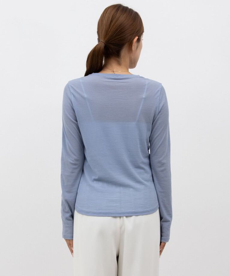 NOLLEY'S sophi「シアーフライスロンT」|Tシャツ・カットソー|