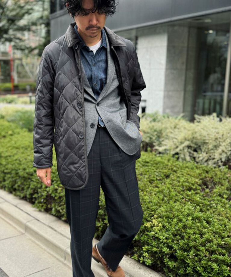 NOLLEY'S goodman「【TAION/タイオン】別注キルティングダウンジャケット 24AW」|ダウン|