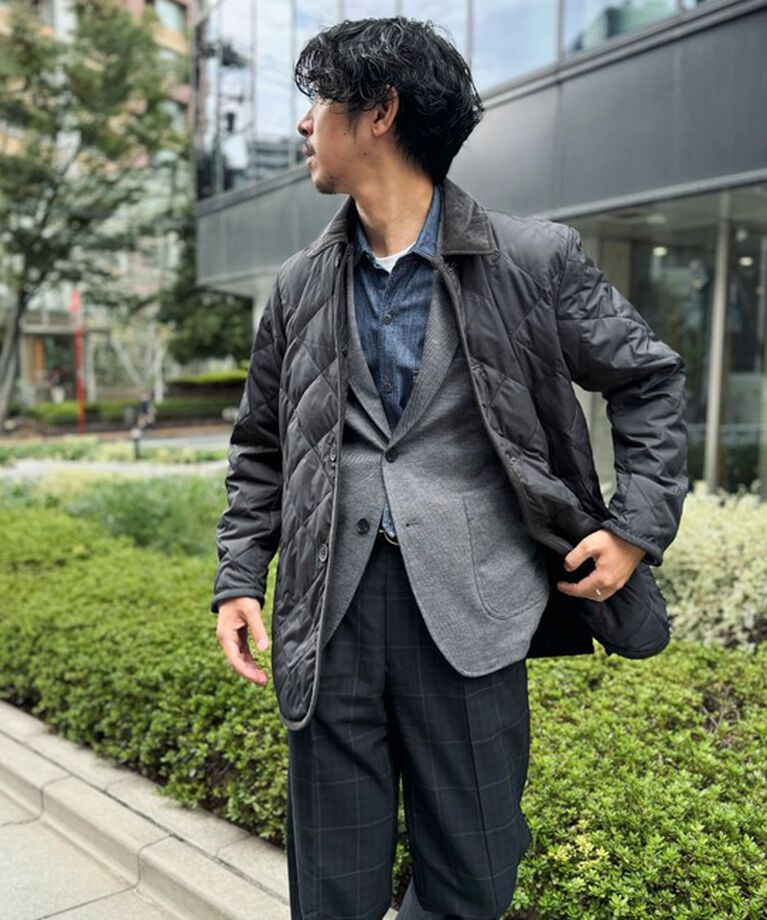 NOLLEY'S goodman「【TAION/タイオン】別注キルティングダウンジャケット 24AW」|ダウン|