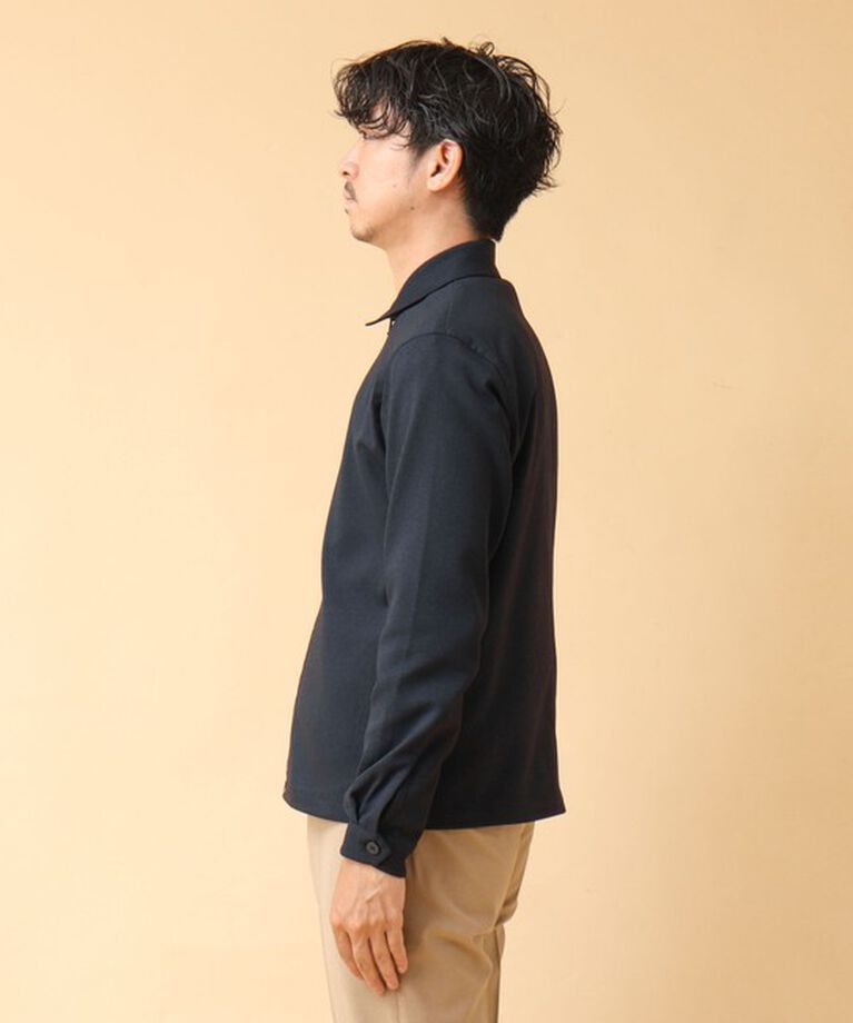NOLLEY'S goodman「《吸水速乾》SMART TECH ストレッチ ジップシャツジャケット 24AW」|ブルゾン・スタジャン|