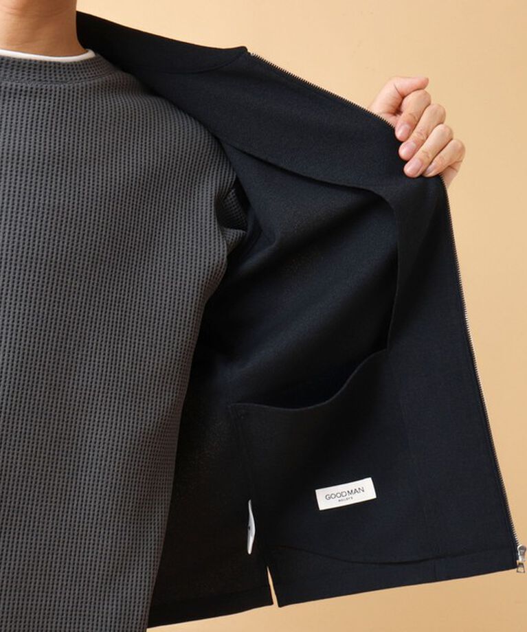 NOLLEY'S goodman「《吸水速乾》SMART TECH ストレッチ ジップシャツジャケット 24AW」|ブルゾン・スタジャン|