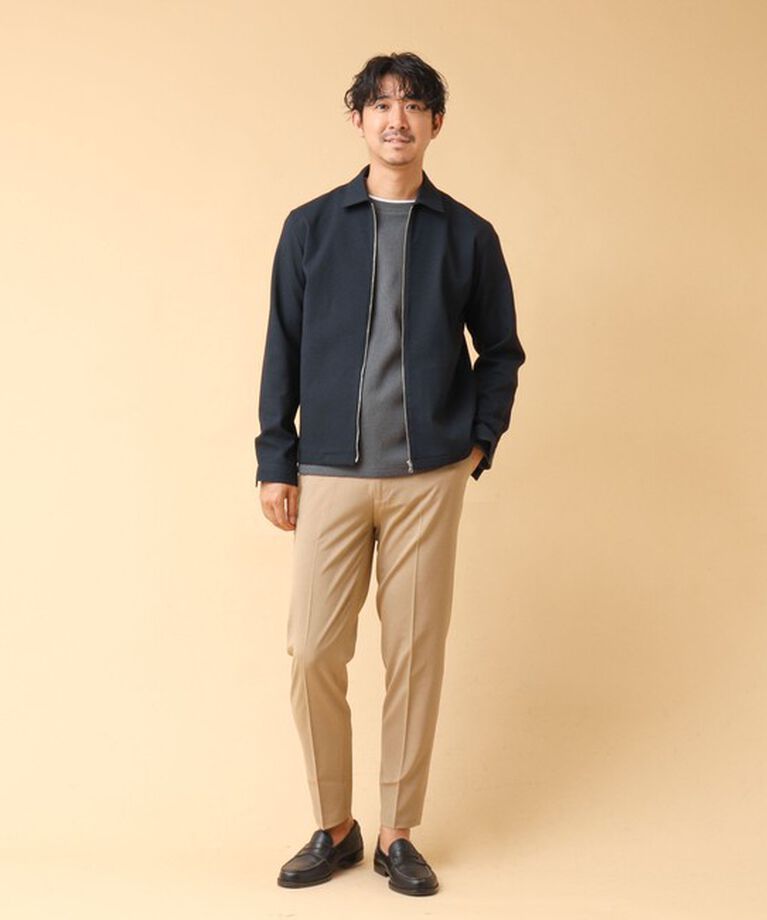 NOLLEY'S goodman「《吸水速乾》SMART TECH ストレッチ ジップシャツジャケット 24AW」|ブルゾン・スタジャン|