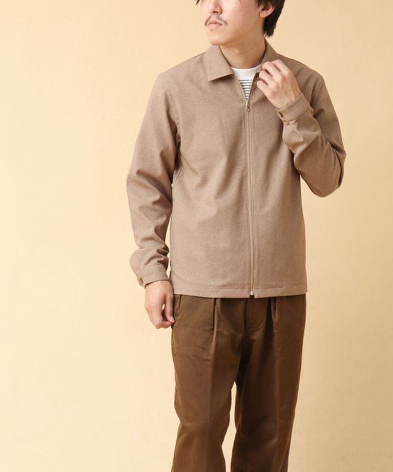 NOLLEY'S goodman「《吸水速乾》SMART TECH ストレッチ ジップシャツジャケット 24AW」|ブルゾン・スタジャン|