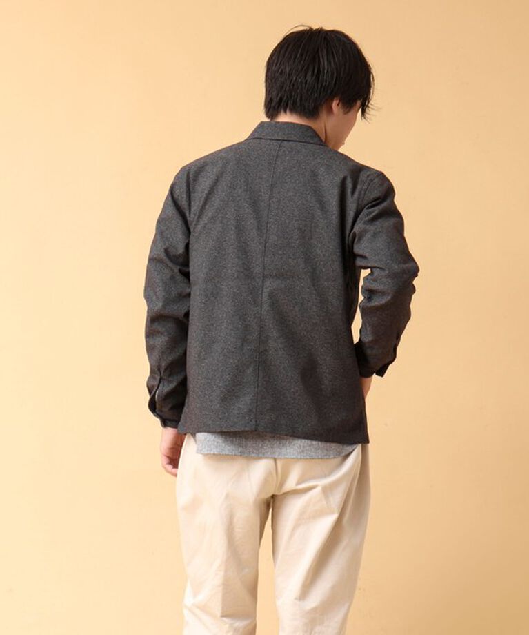 NOLLEY'S goodman「《吸水速乾》SMART TECH ストレッチ ジップシャツジャケット 24AW」|ブルゾン・スタジャン|