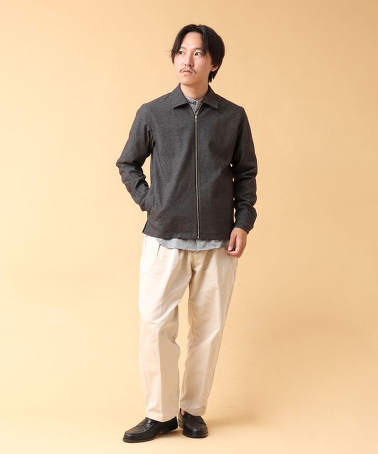 NOLLEY'S goodman「《吸水速乾》SMART TECH ストレッチ ジップシャツジャケット 24AW」|ブルゾン・スタジャン|