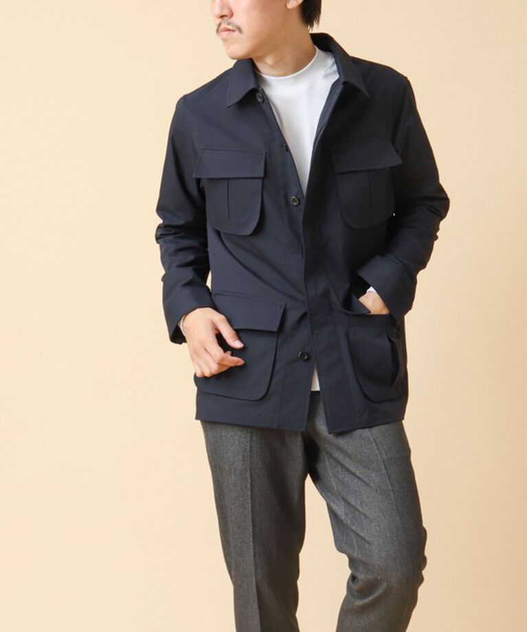 NOLLEY'S goodman「《透湿/撥水》ストレッチファティーグシャツジャケット 24AW」|ミリタリージャケット|