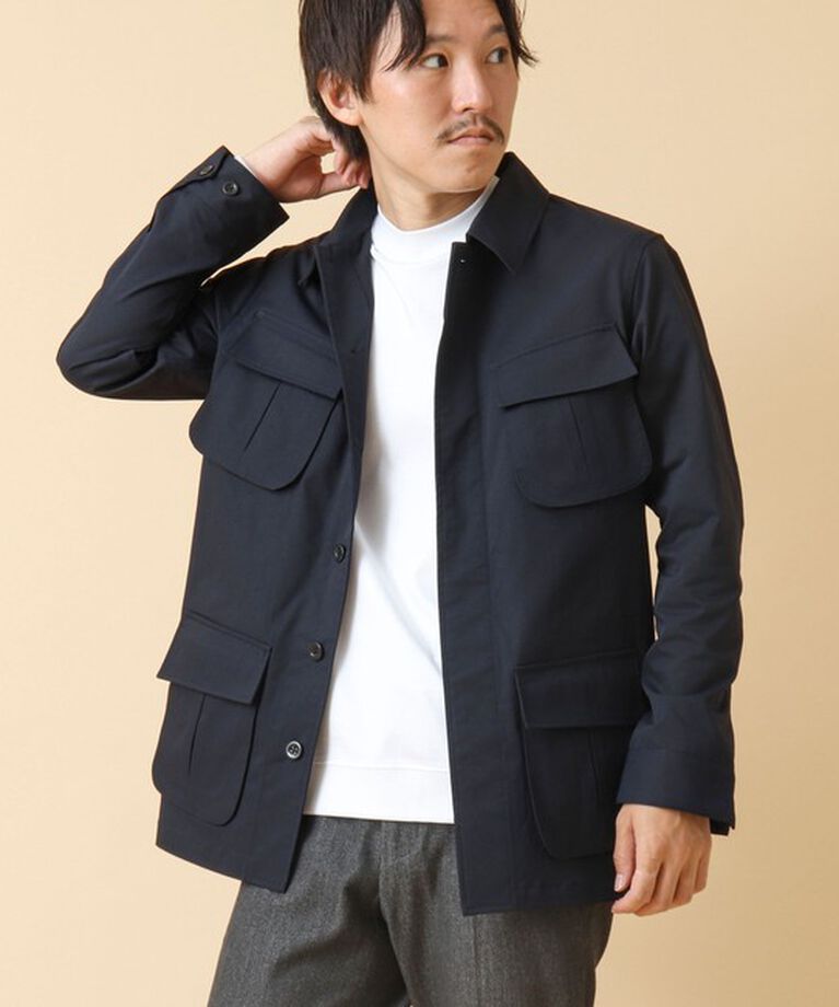 NOLLEY'S goodman「《透湿/撥水》ストレッチファティーグシャツジャケット 24AW」|ミリタリージャケット|