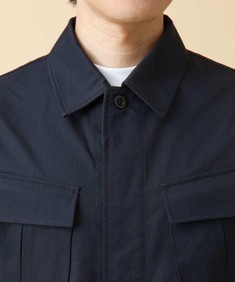 NOLLEY'S goodman「《透湿/撥水》ストレッチファティーグシャツジャケット 24AW」|ミリタリージャケット|