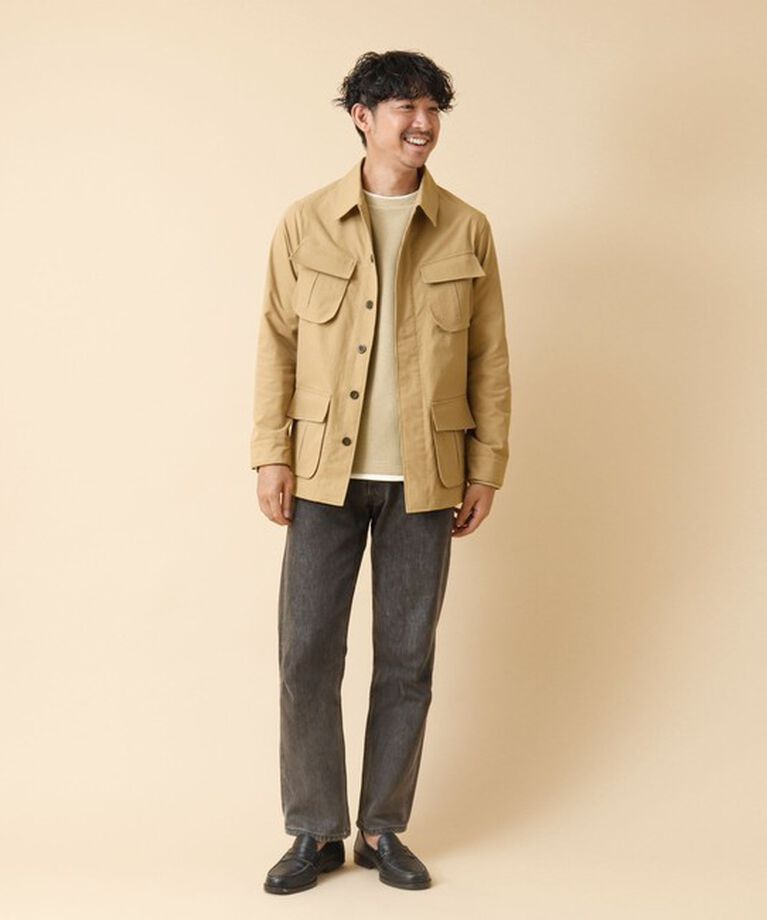 NOLLEY'S goodman「《透湿/撥水》ストレッチファティーグシャツジャケット 24AW」|ミリタリージャケット|