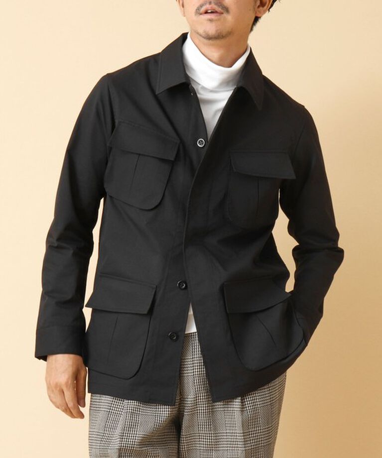 NOLLEY'S goodman「《透湿/撥水》ストレッチファティーグシャツジャケット 24AW」|ミリタリージャケット|