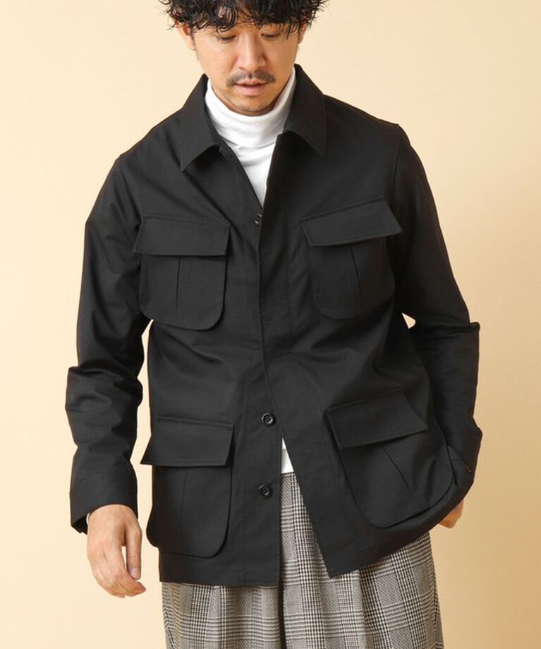 NOLLEY'S goodman「《透湿/撥水》ストレッチファティーグシャツジャケット 24AW」|ミリタリージャケット|