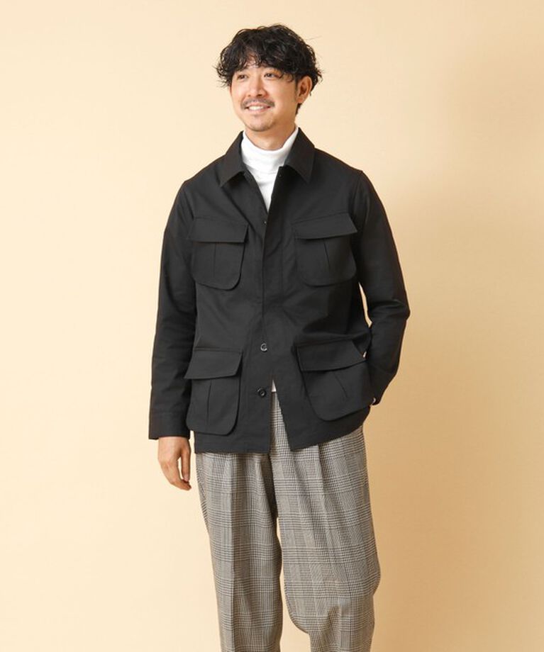 NOLLEY'S goodman「《透湿/撥水》ストレッチファティーグシャツジャケット 24AW」|ミリタリージャケット|