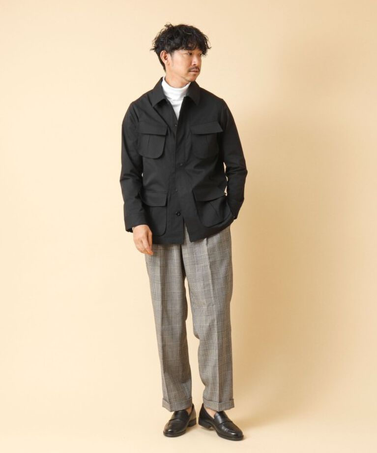 NOLLEY'S goodman「《透湿/撥水》ストレッチファティーグシャツジャケット 24AW」|ミリタリージャケット|