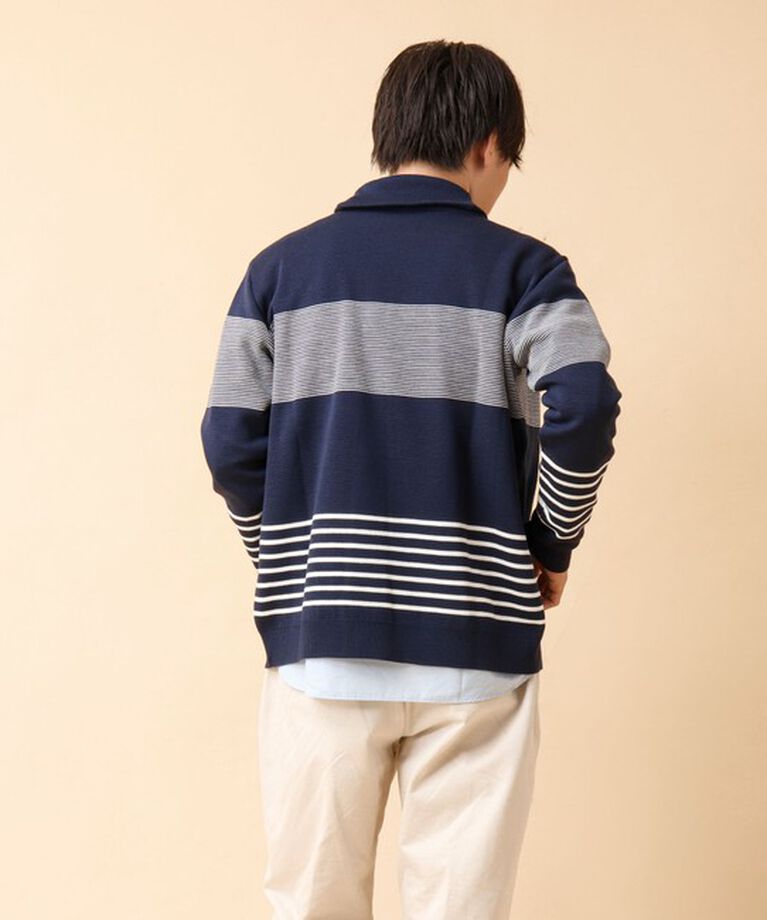NOLLEY'S goodman「配色ショールカラーカーディガン 24AW」|カーディガン|