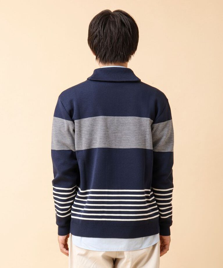 NOLLEY'S goodman「配色ショールカラーカーディガン 24AW」|カーディガン|