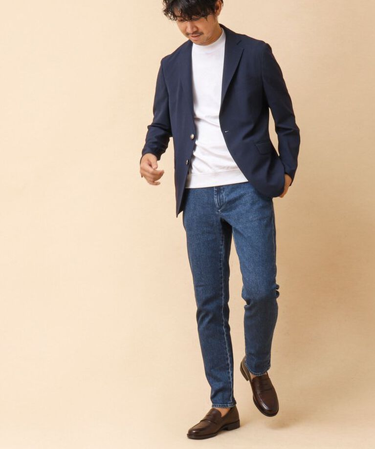 NOLLEY'S goodman「【RM denim】11.2oz ドレス ストレッチデニムパンツ 24AW」|デニム|