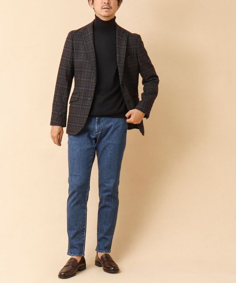 NOLLEY'S goodman「【RM denim】11.2oz ドレス ストレッチデニムパンツ 24AW」|デニム|