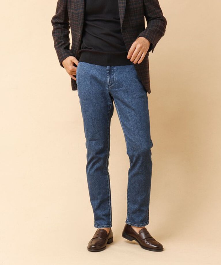 NOLLEY'S goodman「【RM denim】11.2oz ドレス ストレッチデニムパンツ 24AW」|デニム|
