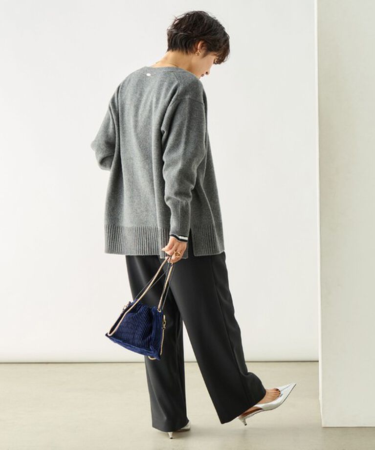 NOLLEY'S「《セットアップ対応》プレミアムストレッチ２タックワイドパンツ」|その他|
