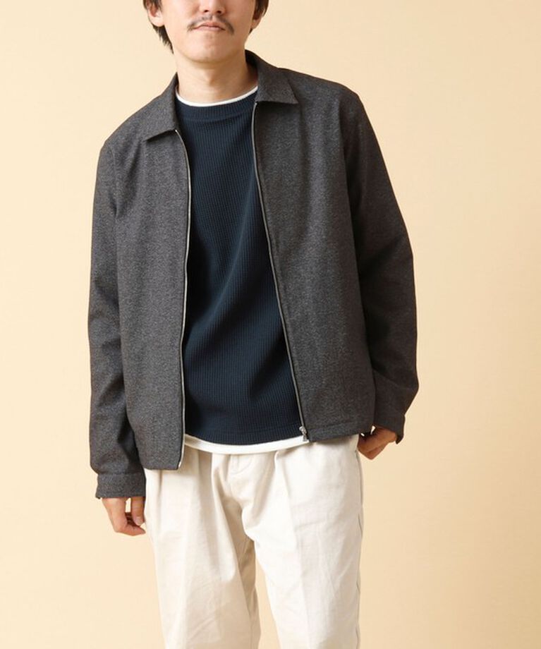 NOLLEY'S goodman「《吸水速乾》ワッフルダブルカラー長袖Tシャツ 24AW」|Tシャツ・カットソー|