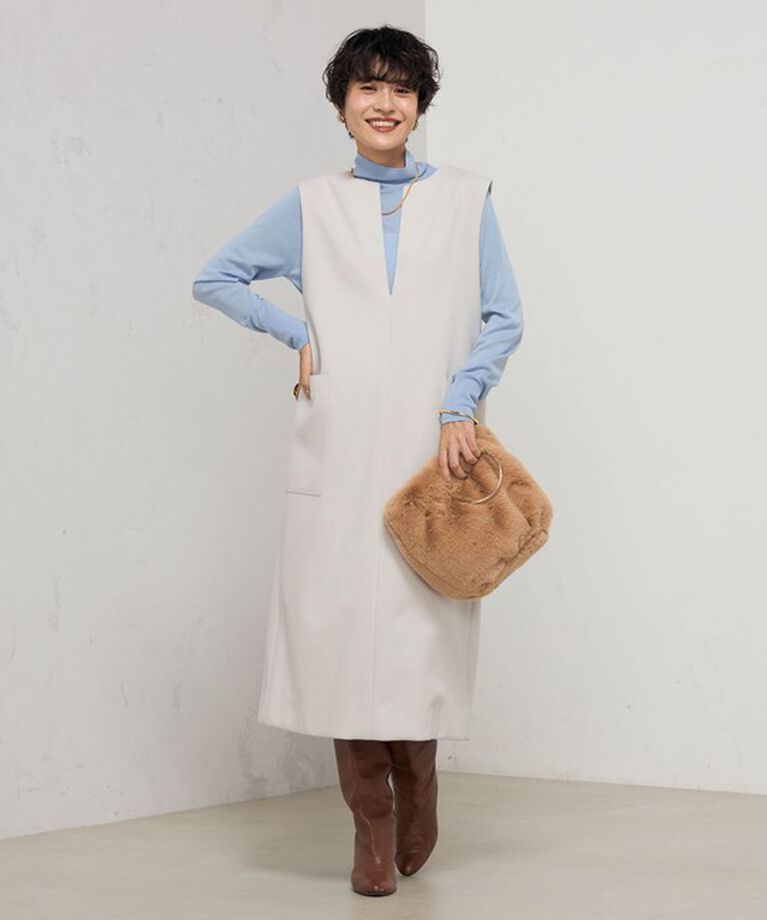 NOLLEY'S sophi「◇【WEB限定カラーあり】《手洗い可能》ダブルジャージジャンスカ」|ワンピース|