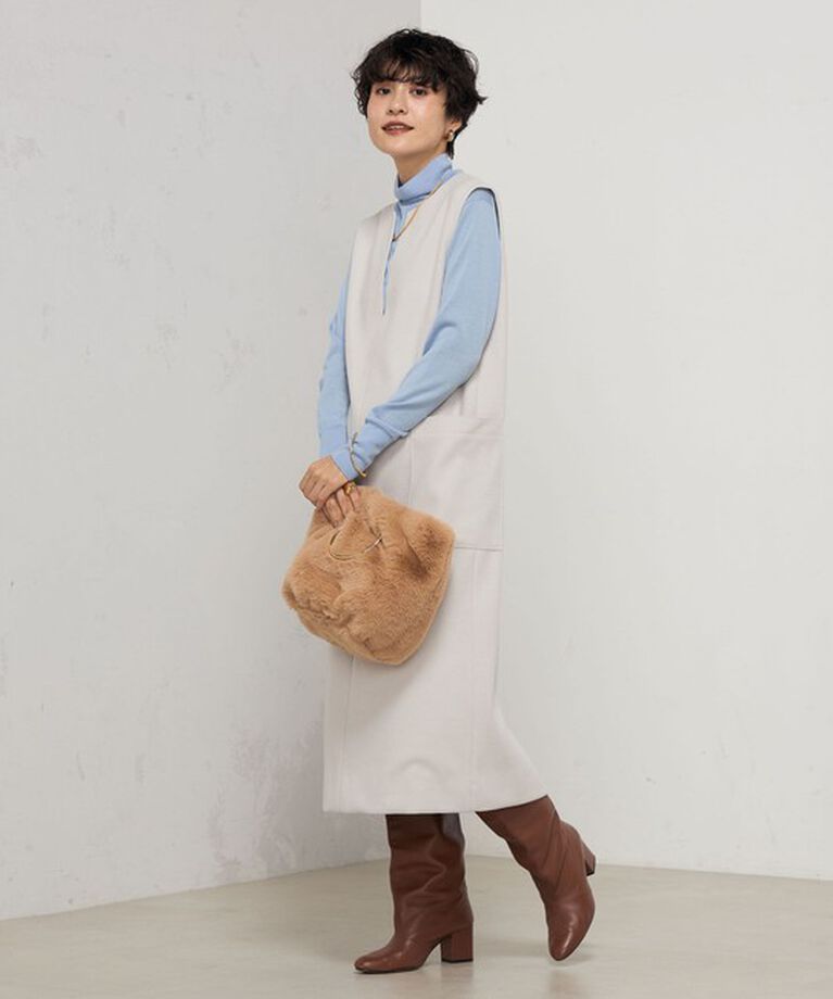NOLLEY'S sophi「◇【WEB限定カラーあり】《手洗い可能》ダブルジャージジャンスカ」|ワンピース|