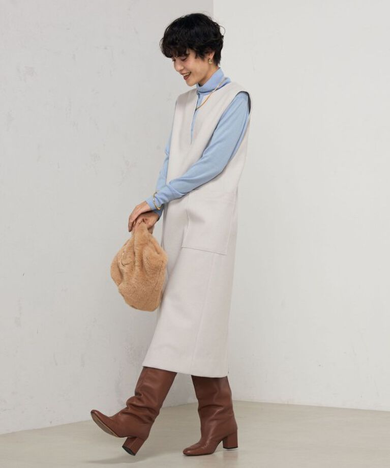 NOLLEY'S sophi「◇【WEB限定カラーあり】《手洗い可能》ダブルジャージジャンスカ」|ワンピース|