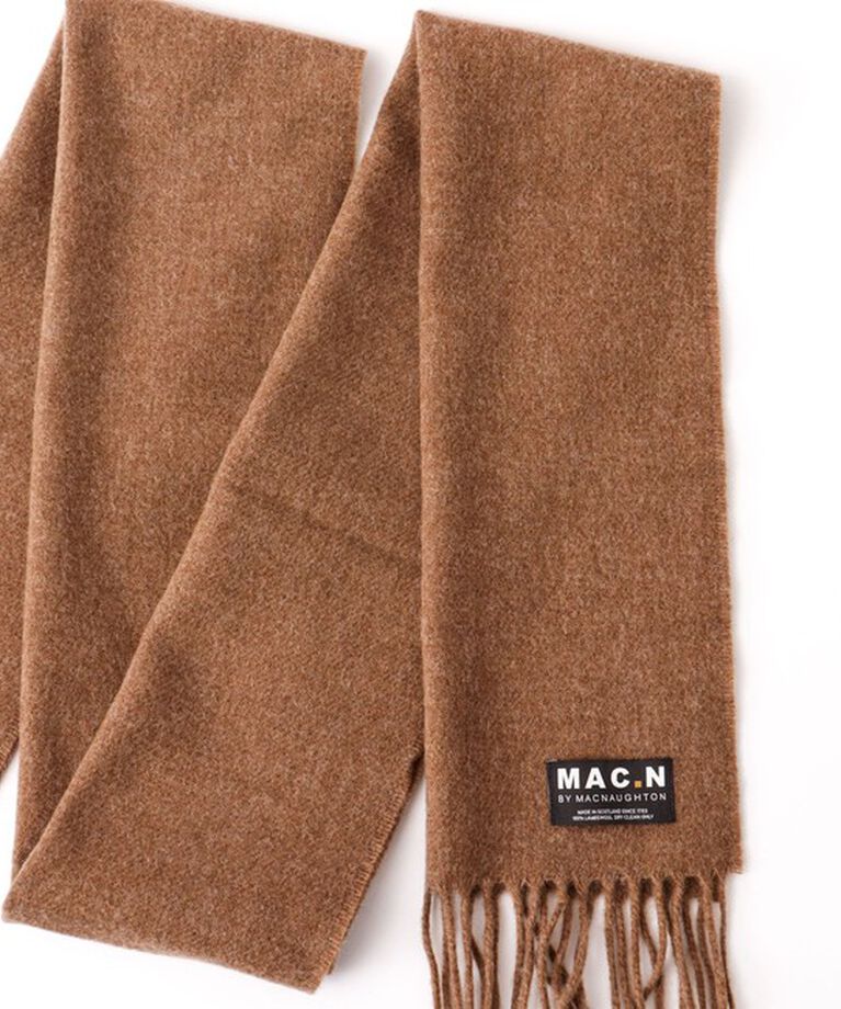 NOLLEY'S goodman「【MAC.N/マックエヌ】Lambswool Scarf Plain 30 24AW」|マフラー|