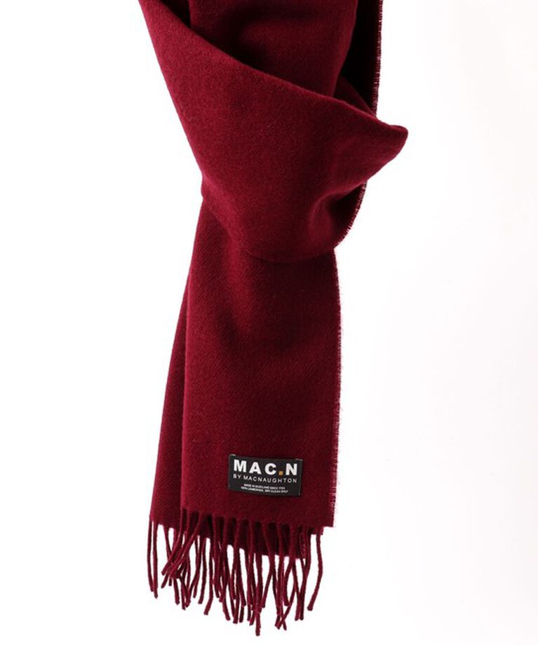 NOLLEY'S goodman「【MAC.N/マックエヌ】Lambswool Scarf Plain 30 24AW」|マフラー|