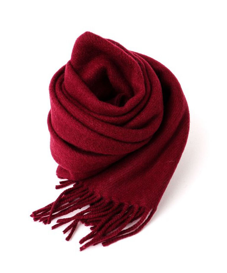 NOLLEY'S goodman「【MAC.N/マックエヌ】Lambswool Scarf Plain 30 24AW」|マフラー|