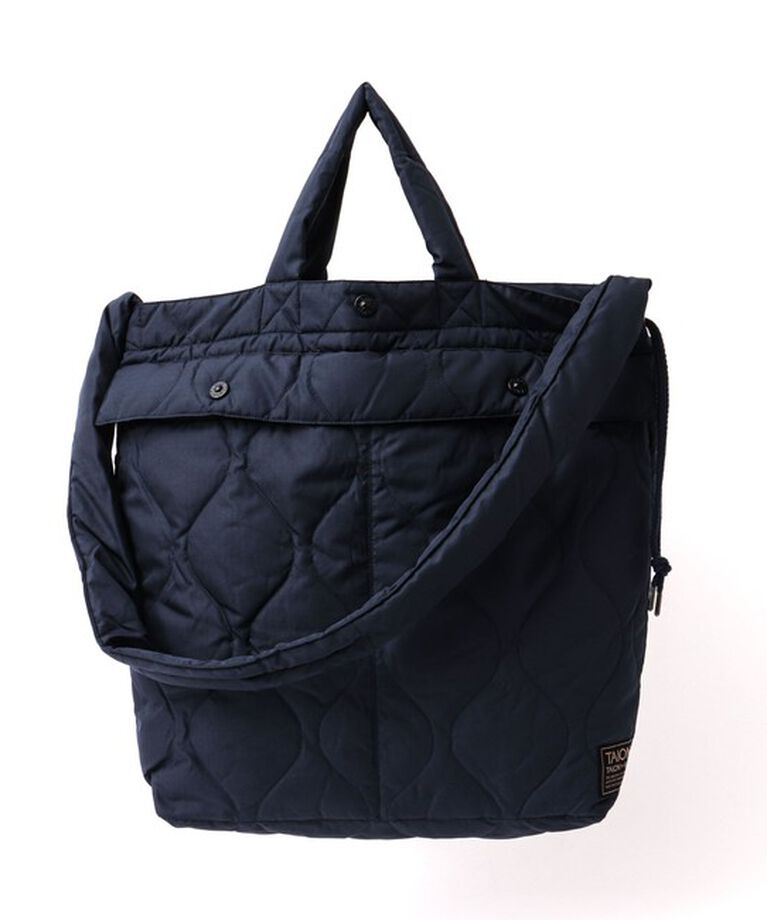 NOLLEY'S goodman「【TAION/タイオン】MILITARY DOWN HELMET SHOULDER BAG」|ショルダー・メッセンジャー|ダークネイビー